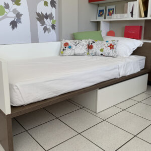 DIELLE VIP - Letto XBED 80 con zona studio - immagine 3